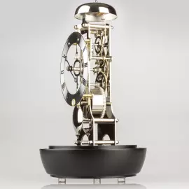 Hermle table clock, black